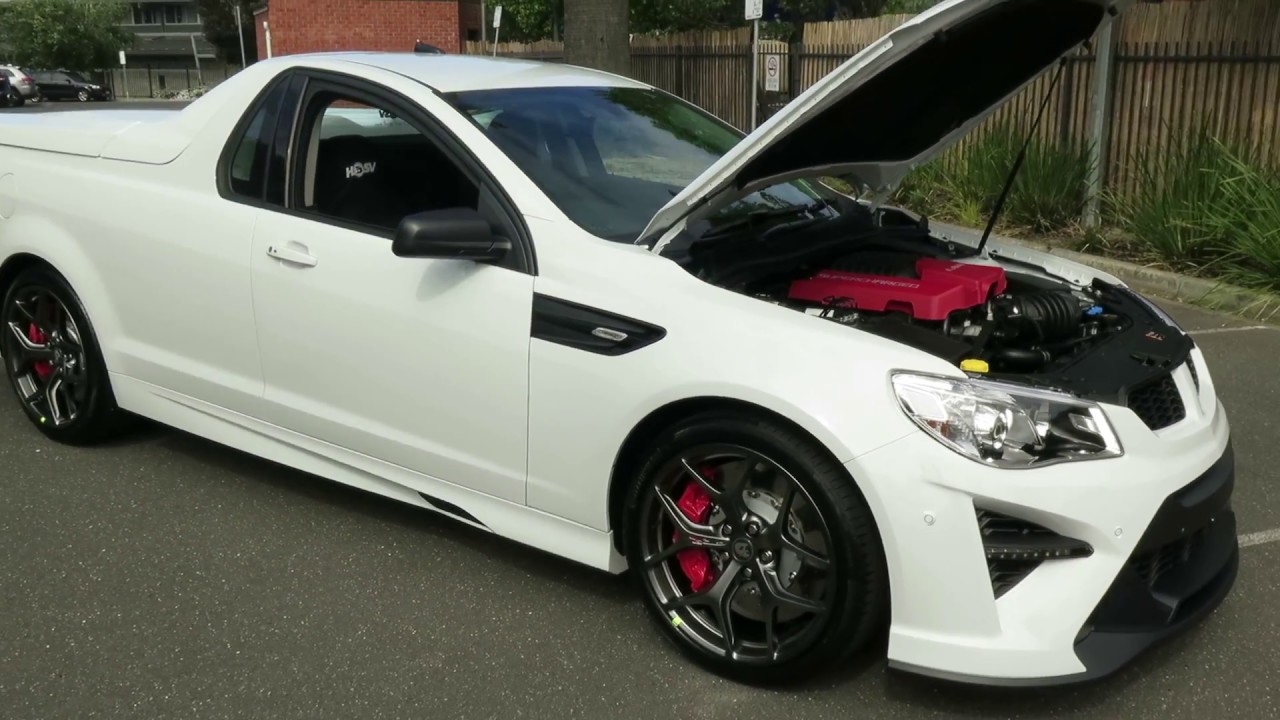 walk around HSV GTSR Maloo ute - YouTube