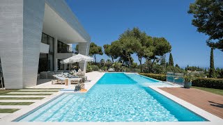 WOOOW! SEA Views Villa Indoor Pool SPA GATED Community【from 44.973€ /week】Sierra Blanca Marbella