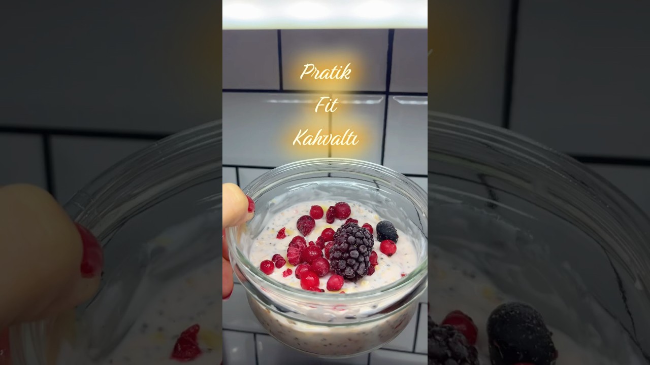 PRATİK VE FİT KAHVALTI #pratiktarifler #fit #tarif #cooking #healty