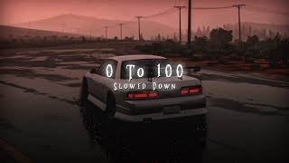 0 To 100 ( Slowed   Reverbed ) - Sidhu Moosewala | Endorphin |