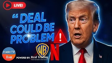 TRUMP Threatens Netflix/WBD Merger🤯 $CVNA Surges 13% Into S&P 500  | Dec 8 LIVE