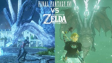 Final Fantasy XVI VS Zelda Tears of the Kingdom Comparison GAME OF THE YEAR