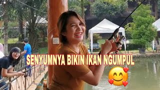 Ngintip Cewek Cantik Mancing Bikin Gagal Fokus