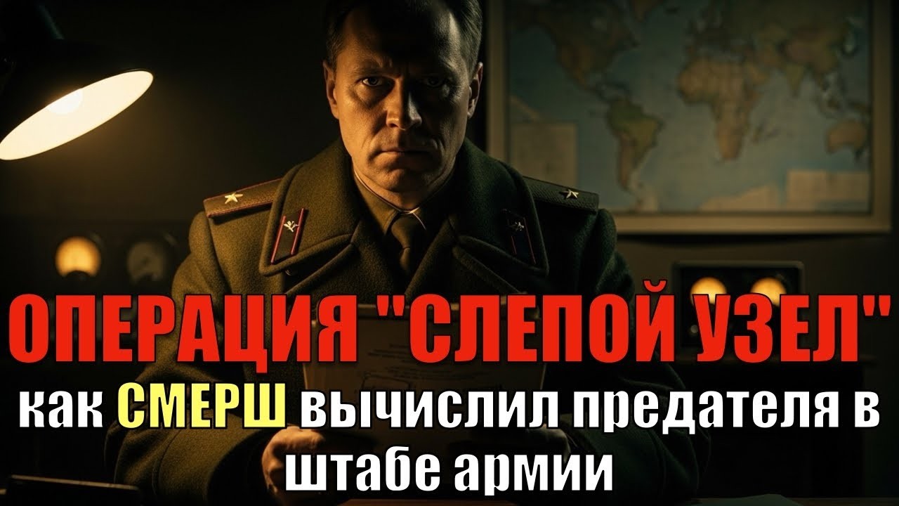 Операция СЛЕПОЙ УЗЕЛ: как СМЕРШ вычислил предателя в штабе армии