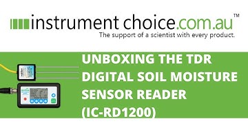 Unboxing the TDR Digital Soil Moisture Sensor Reader (IC-RD1200)