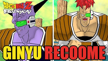 DBZ Budokai 2 Movesets [GC] - Ginyu & Recoome