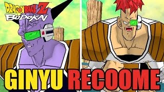 Dbz Budokai 2 Movesets Gc - Ginyu & Recoome