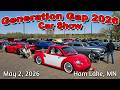 AWESOME CAR SHOW Generation Gap Classic Car Show 2026 Muscle Cars Hot Rods Classic Trucks 