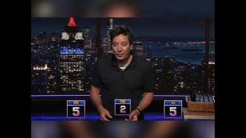 BTS Play Games in The Tonight Show Starring Jimmy Fallon (BTS Week)