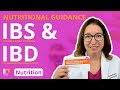 Nutrition Guidance for IBS and IBD