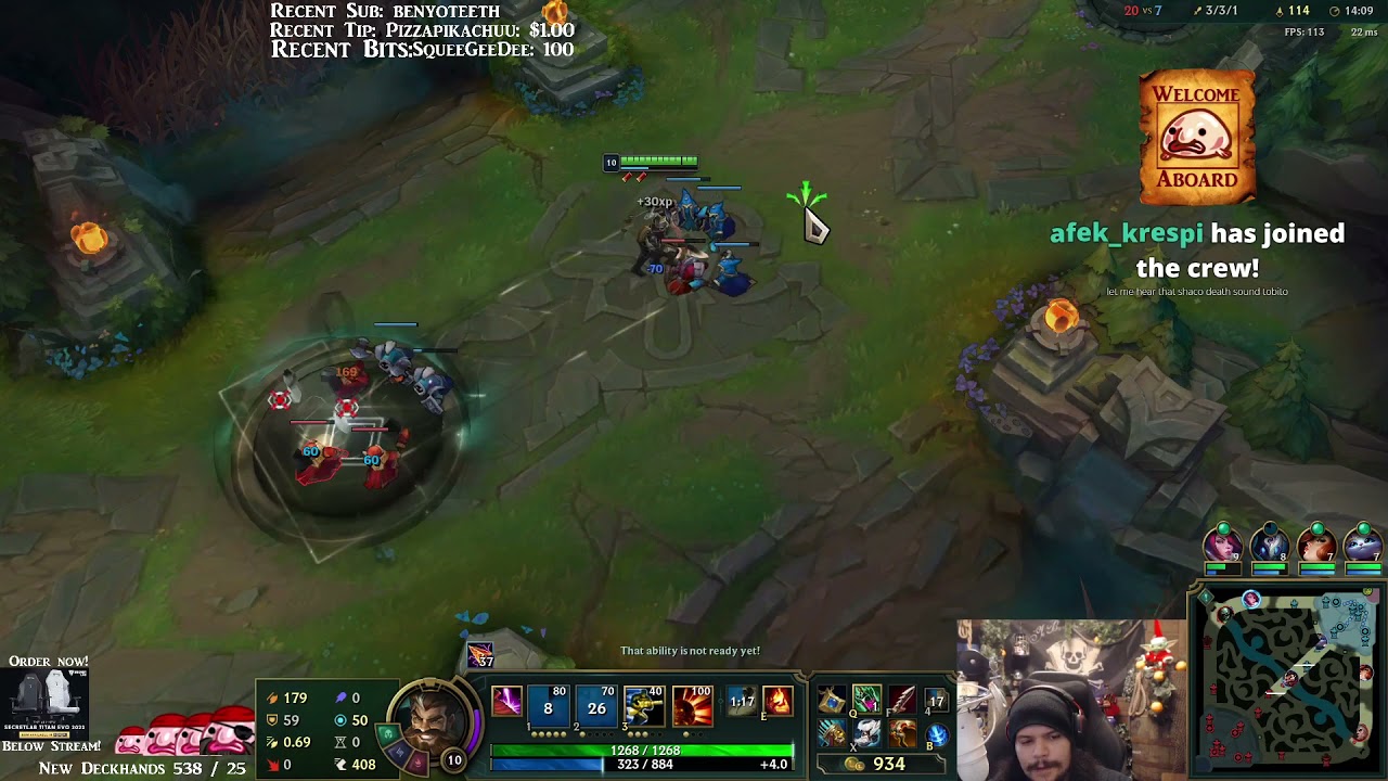 Tobias Shaco's Death Scream