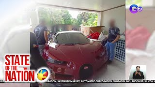 Isa sa dalawang Bugatti Chiron na naipasok sa bansa nang 'di dumadaan sa BOC, isinuko | SONA