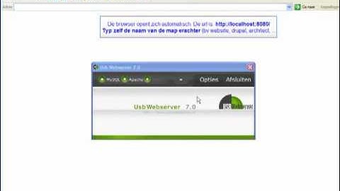 Drupal installeren op je eigen computer