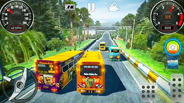 Bus Simulator 2023 - Driving on New Route in Shanghai - Gameplay UK RANA GEMING 🙏