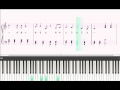 あしたははれる（ピアノ）歌詞付き「おかあさんといっしょ」より