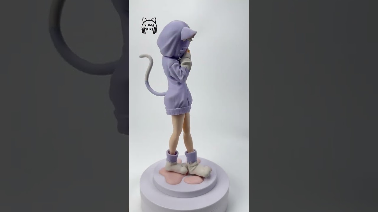 Фигурка Эмилии в худи кошки | Re:Zero | Luminasta | SEGA 