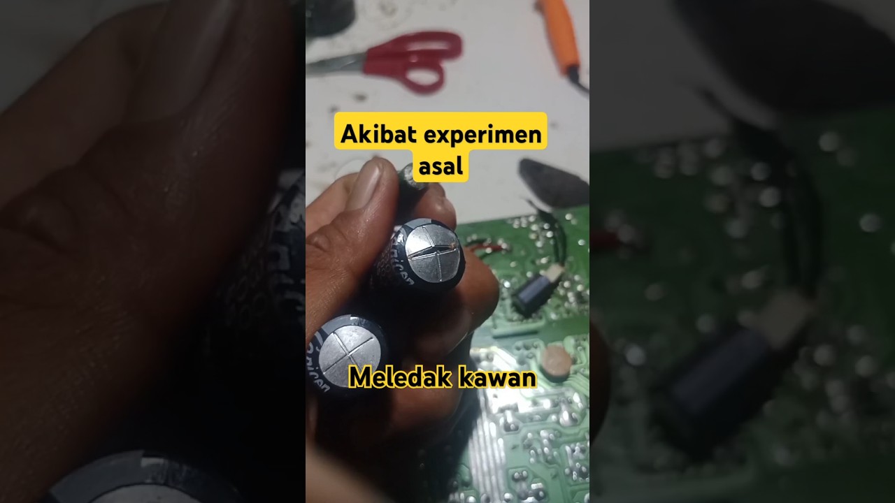 akibat experimen gagal 