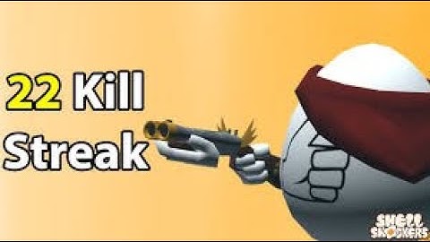 22 Kill Streak with Lag | Shell Shockers