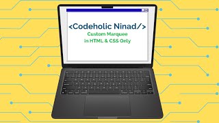 Create Custom Marquee with HTML & CSS only