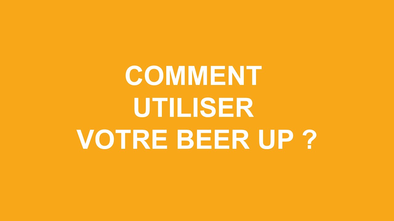 Embouteiller sa bière avec un BEERGUN I Montage, utilisation