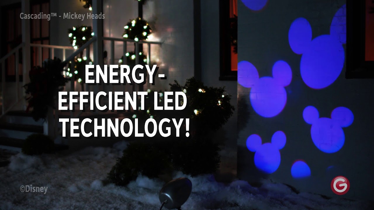 Mickey Mouse Cascading Lights LED 