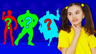 Superheroes with Nick and Poli | Dance, Learn Colors and Count, Pretend Play
