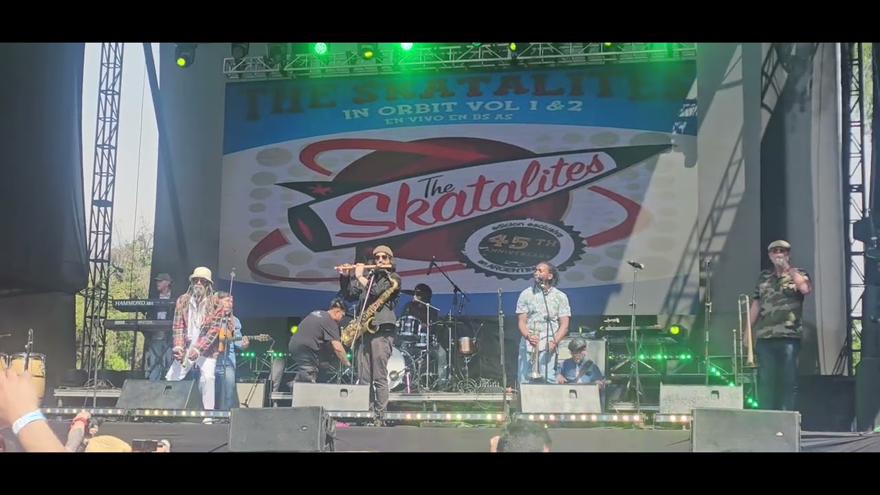 The Skatalites Band en  la Expoweed chile.2025