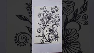 Sketch Drawing easy Flower 🌼 🌸 #shortsfeed #flower #art #drawing #artist