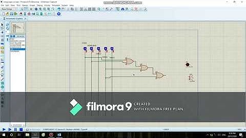 giới thiệu mạch chống trộm cho nhà 3 tầng bằng các cổng logic cơ bản Báo động còi hoặc đèn bật lên