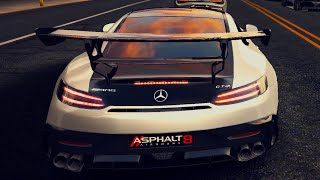 Asphalt 8, Mercedes Benz AMG GT Black Series PRO, Rank 1860, Metal Season Powa