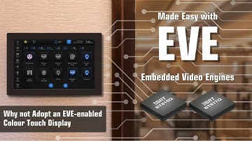Smart Home Controls with EVE Display Controller IC
