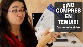 ¿TEMU es una estafa o es fiable? NO COMPRES Sin ver este video