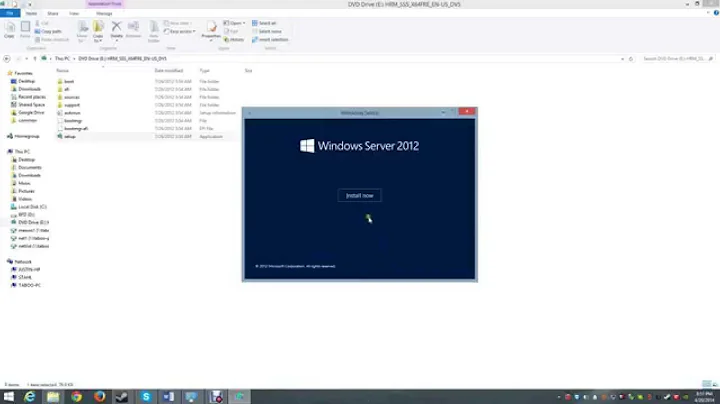 How to virtually mount a cd/dvd image file in windows 8.1