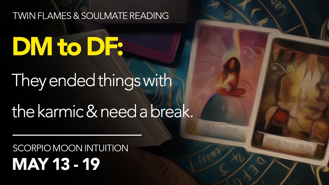 Twin Flame Reading DM to DF: They ended things with the karmic & need a ...