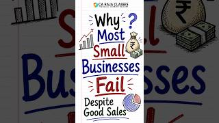 Why Most Small Businesses Fail Despite Good Sales | Ca Raja Classes
