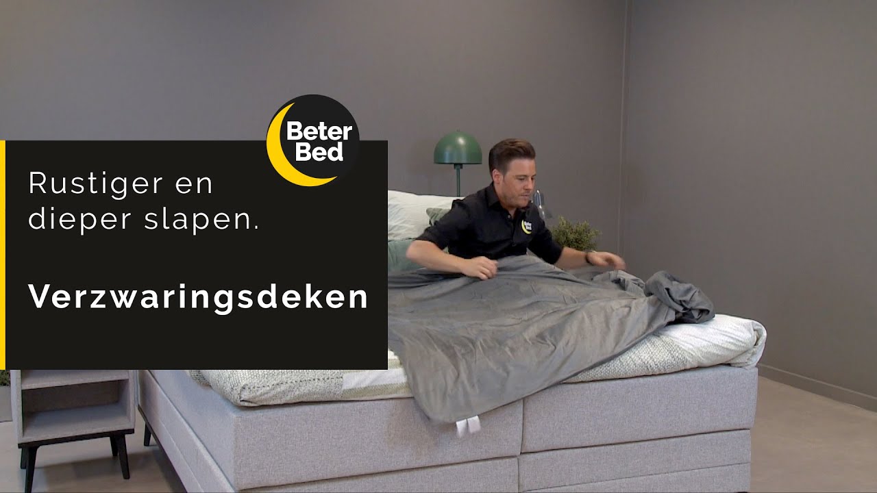 Beter en dieper slapen? Gebruik een verzwaringsdeken | Beter Bed