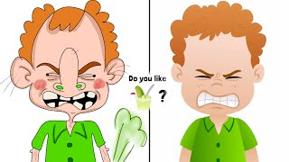 Do You Like Broccoli Ice Cream Drawing Meme ? Super Simple Funny Song