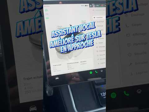 L’assistant vocal amélioré arrive sur #tesla #teslanews