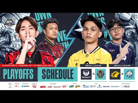 LIVE MPL ID S16 Playoffs Day 2 English 