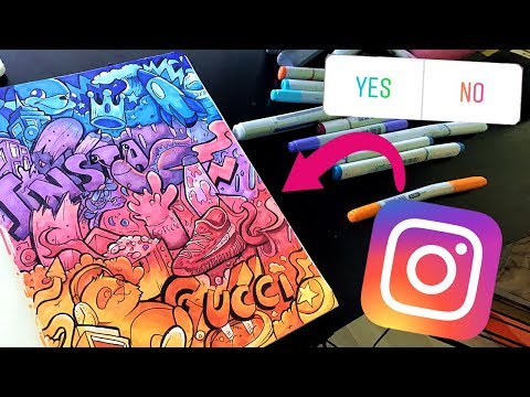 MY FOLLOWERS CHOOSE WHAT I DRAW ?!! | Instagram Followers Choose what I doodle!!