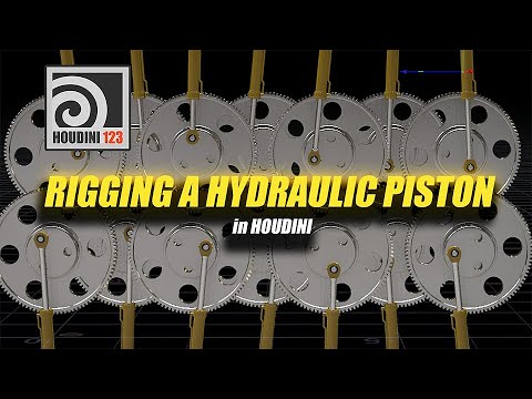 Rigging a Hydraulic Piston in Houdini