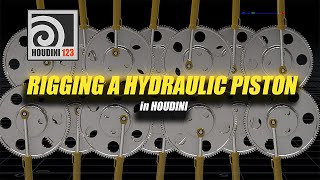 Rigging a Hydraulic Piston in Houdini