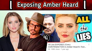 Exposing Amber Heard (Real Evidence She Lied About Johnny Depp Abusing Her/Johnny Depp Is Innocent)