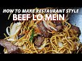 How YOU Can Cook the BEST Beef Lo Mein Tonight | Wally Cooks Everything