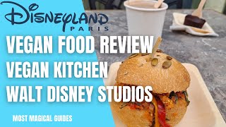 Vegan Kitchen Walt Disney Studios Park Review! | Vegan Food Disneyland Paris | Trying All The Food!