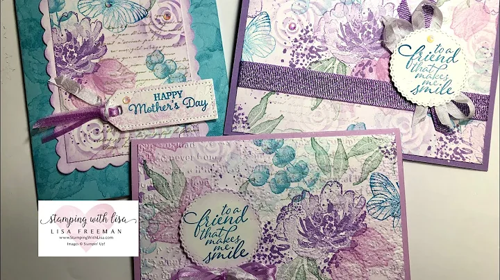 New! One Sheet Wonder!! Flowing Flowers, Tulips an...