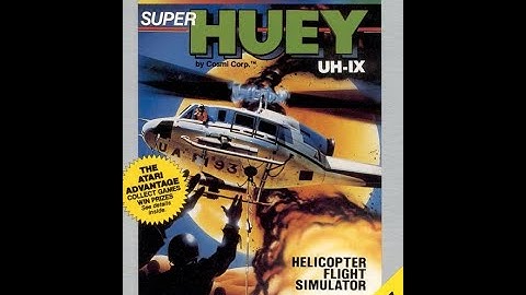 Super Huey UH-IX (1988) Atari 7800
