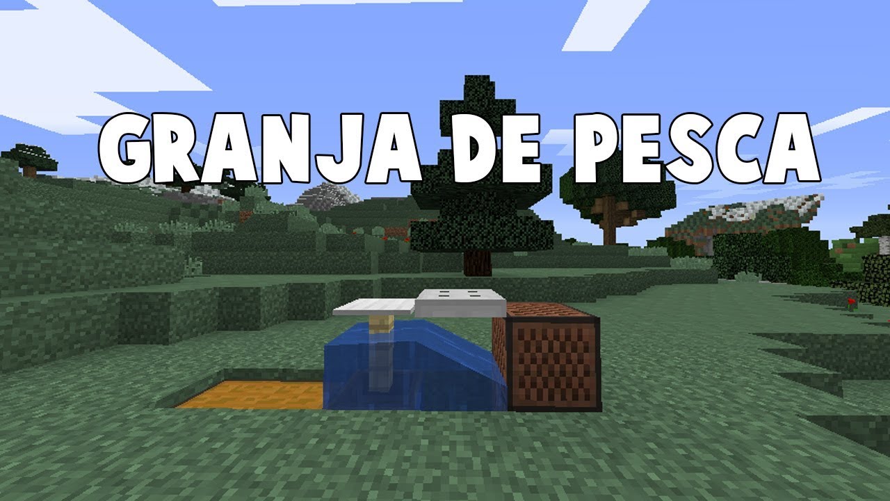 Como Hacer Una Granja De Pesca En Minecraft