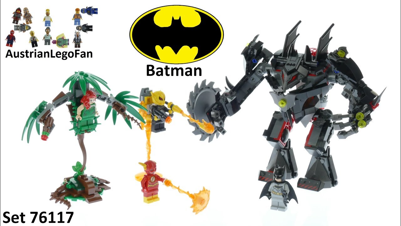 Mejeriprodukter Ond valse Lego Batman 76117 Batman Mech vs. Poison Ivy Mech - YouTube