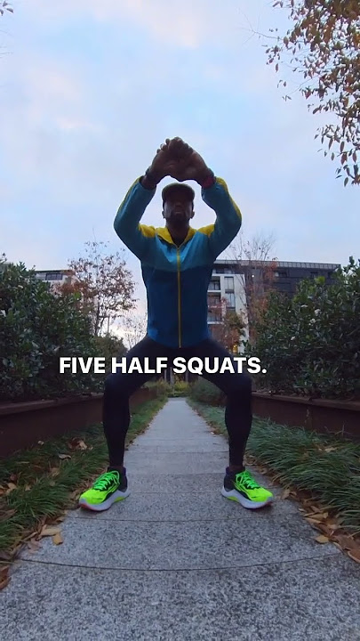 The easiest 7 min warmup for beginner runners